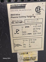 Plasma - Hypertherm MAX40 cs